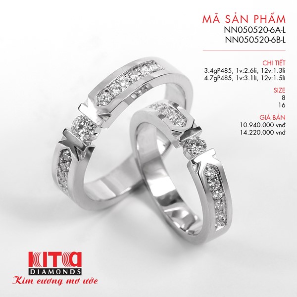 Tại Showroom của công ty Kita có nhiều mẫu trang sức Kim Cương tuyệt đẹp, hãy đến và chiêm ngưỡng!